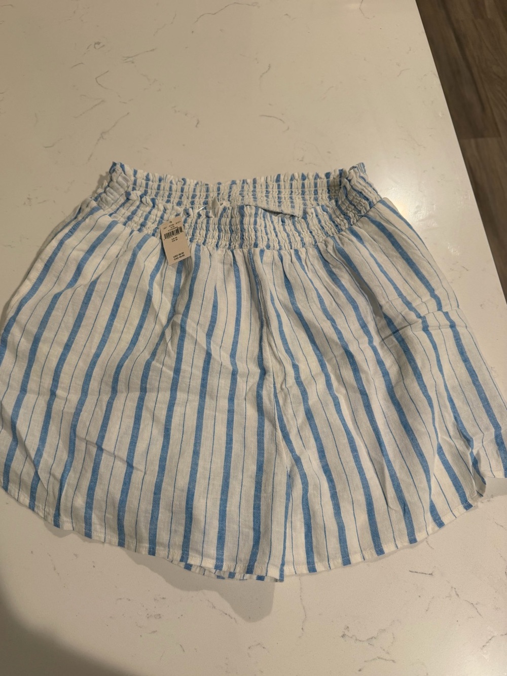 NWT aerie striped linen short